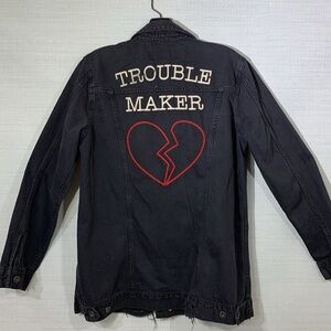 Lucky brand, denim jacket, size medium